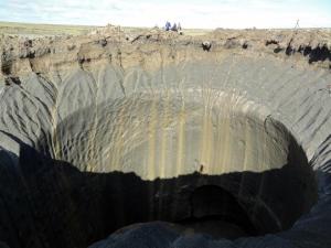 russia crater
